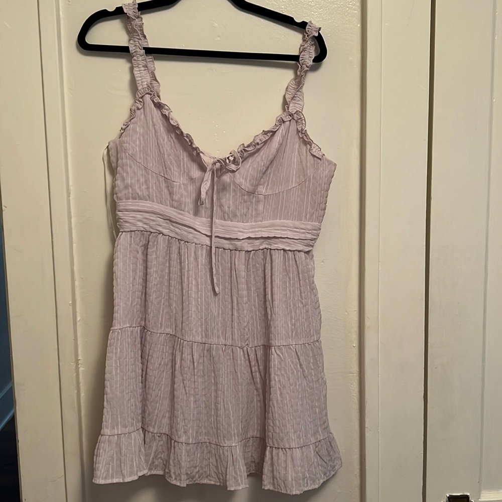 Brand new lavender baby doll dress forever 21